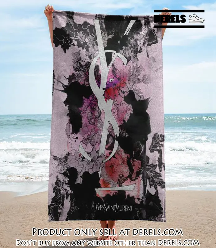 Yves saint laurent beach towel luxury brand hot trending summer  bt00301 dr2409017